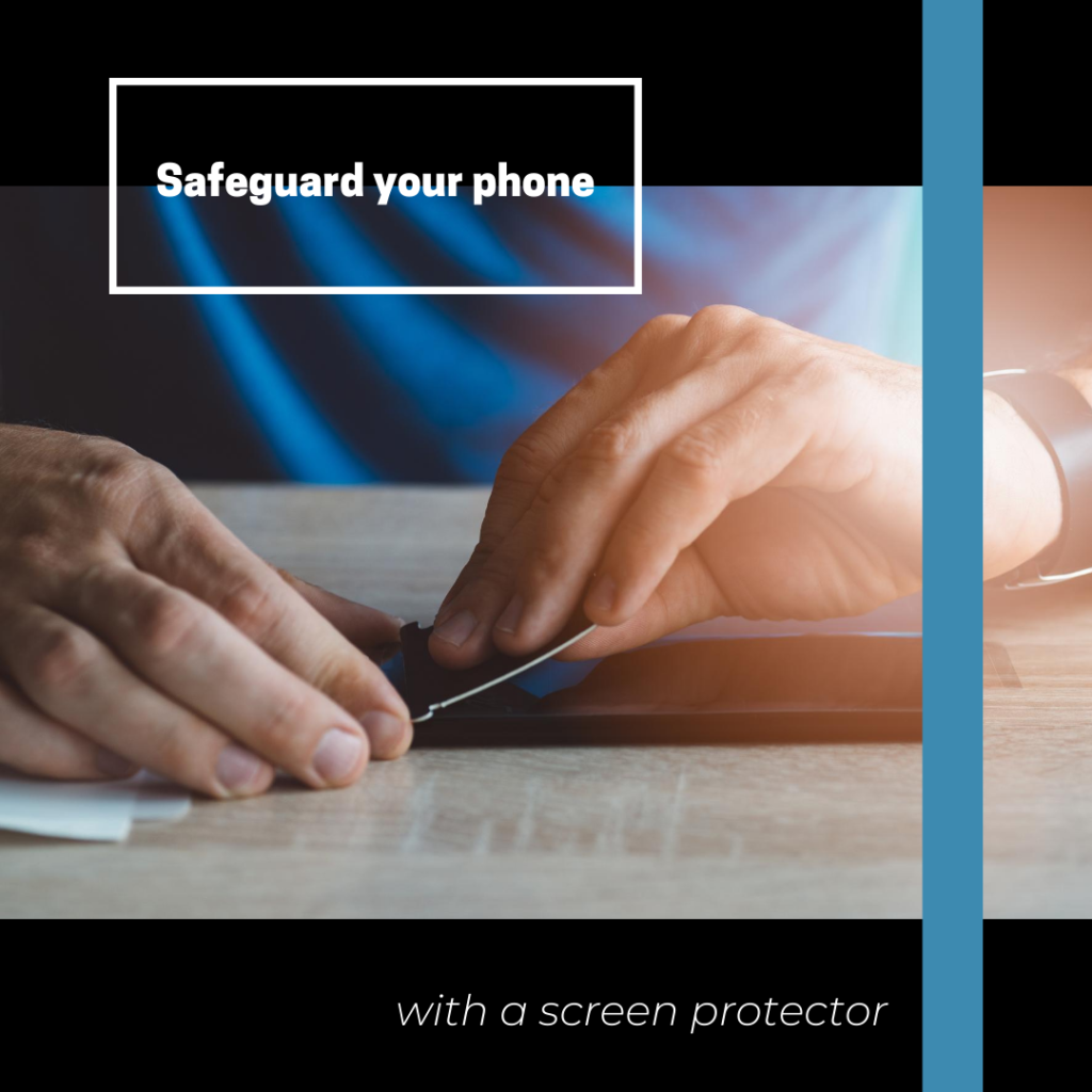 Screen Protector on iPhone